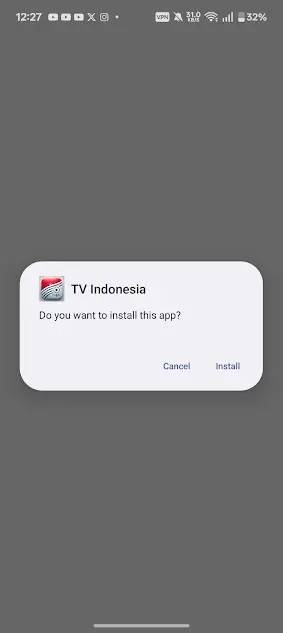 Screenshot of TV Indonesia Apk